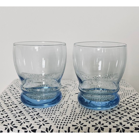 Vintage Libbey Double Old Fashioned Glasses 4 - Picture 2 of 4
